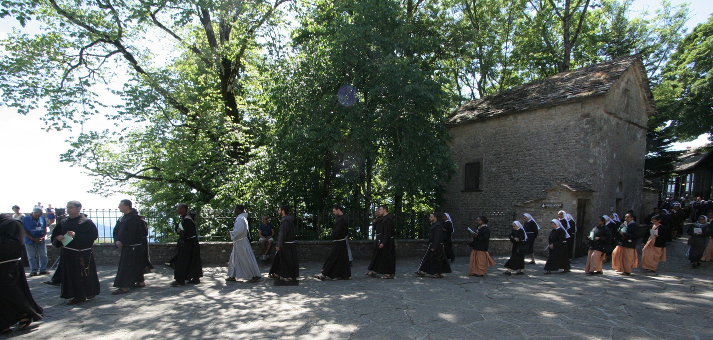 Capitolo Generale 2017: Visita ai luoghi francescani della nostra spiritualità